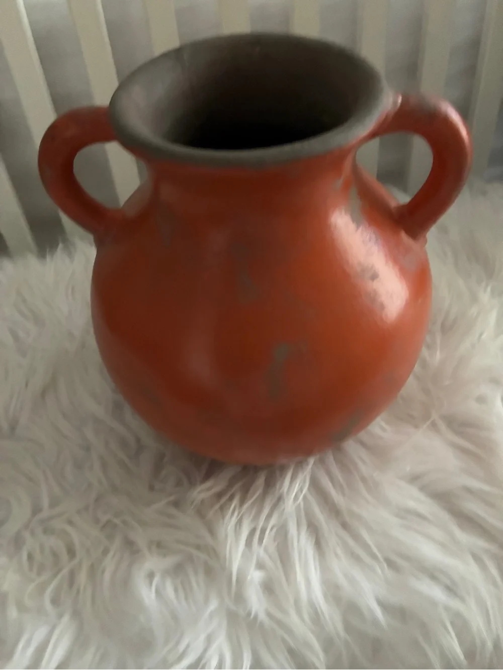 Vintage 1971 Chateau Grand Saint-André Bordeaux wine jug or‎ vase 2 handles